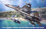 GWH L4826 1/48 scale Sukhoi Su-30MKI Flanker H with BrahMos cruise missile kit - BlackMike Models
