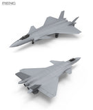 Meng LS-002 1/48 scale Chinese J-20 Stealth Fighter kit 2 - BlackMike Models