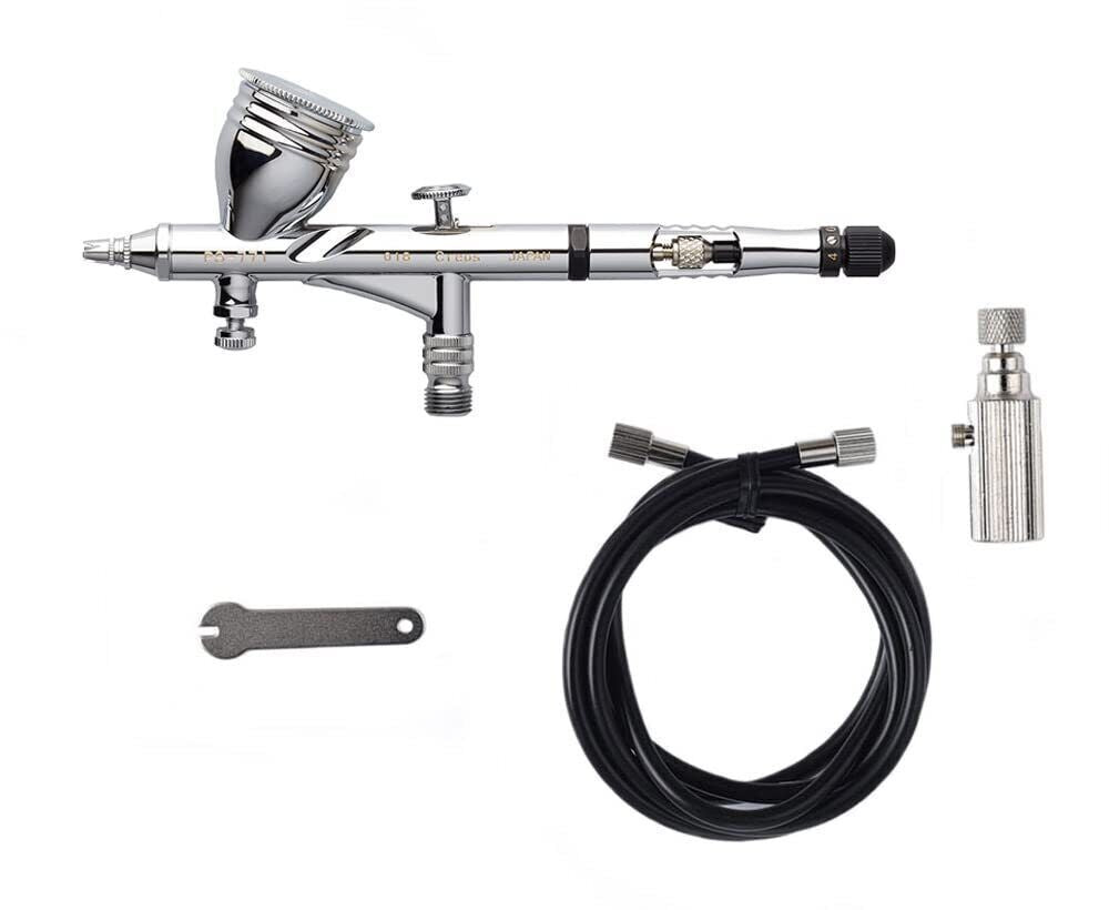 PS-771 Mr Airbrush Custom 0.18mm dual action airbrush - BlackMike Models