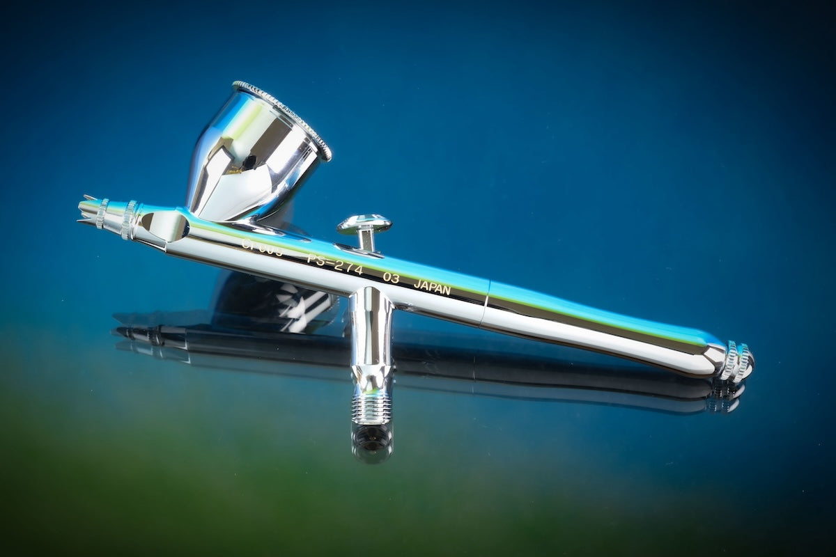 Mr Hobby PS-274 Procon Boy double action airbrush 0.3mm - BlackMike Models