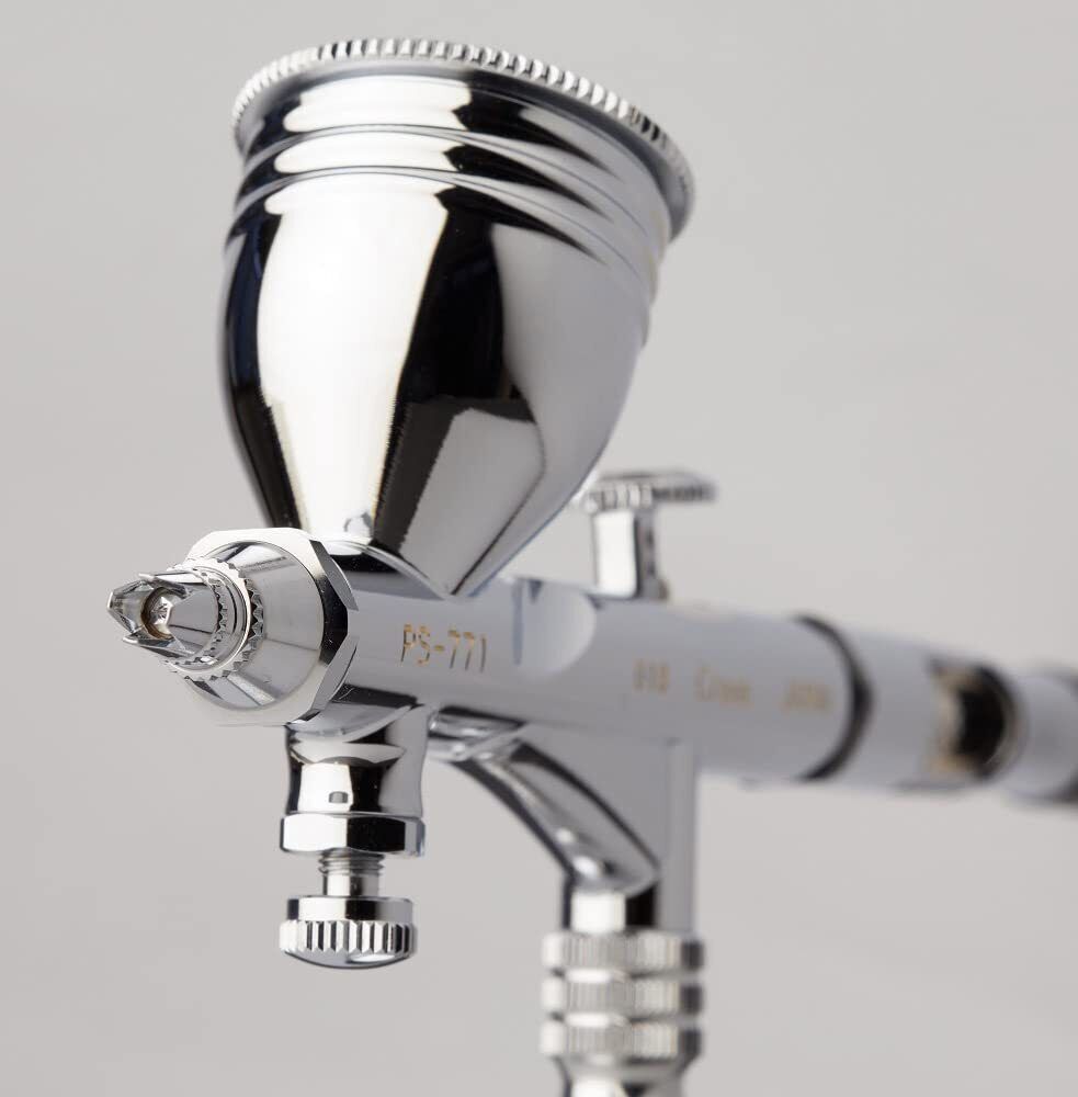 PS-771 Mr Airbrush Custom 0.18mm dual action airbrush - BlackMike Models