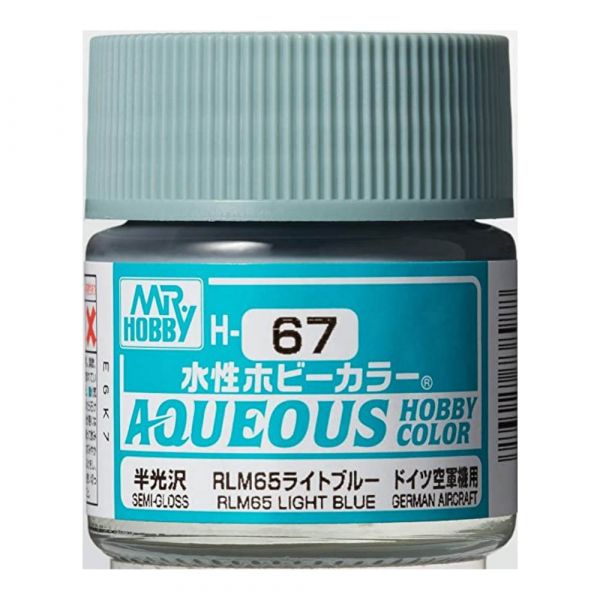Mr Hobby H67 RLM65 Light Blue acrylic paint - BlackMike Models
