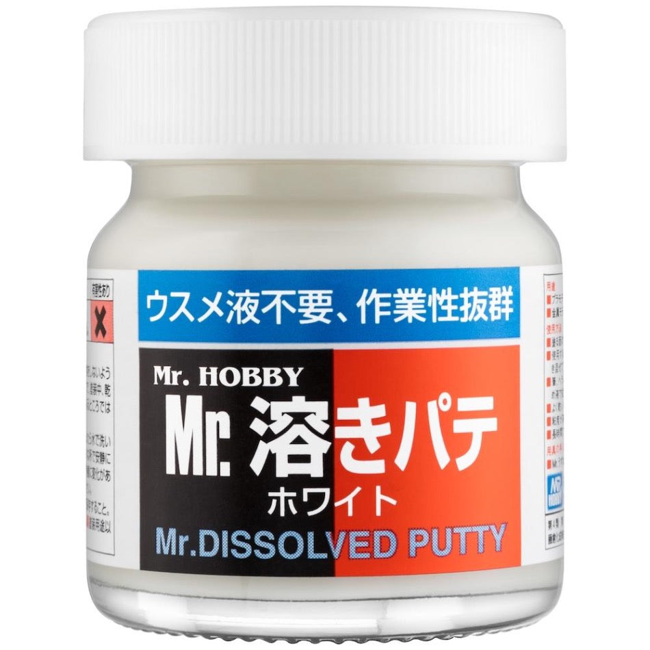 Mr Hobby, Mr Dissolved Putty 40ml - BlackMike Models