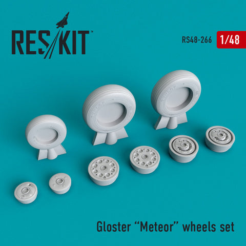 ResKit RS48-266 1/48 Gloster Meteor wheels set