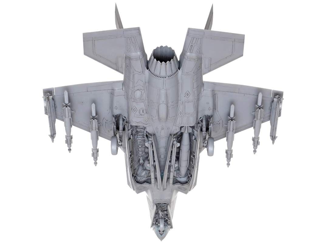 Tamiya 61124 1/48 scale F-35A Lightning II kit 3 - BlackMike Models