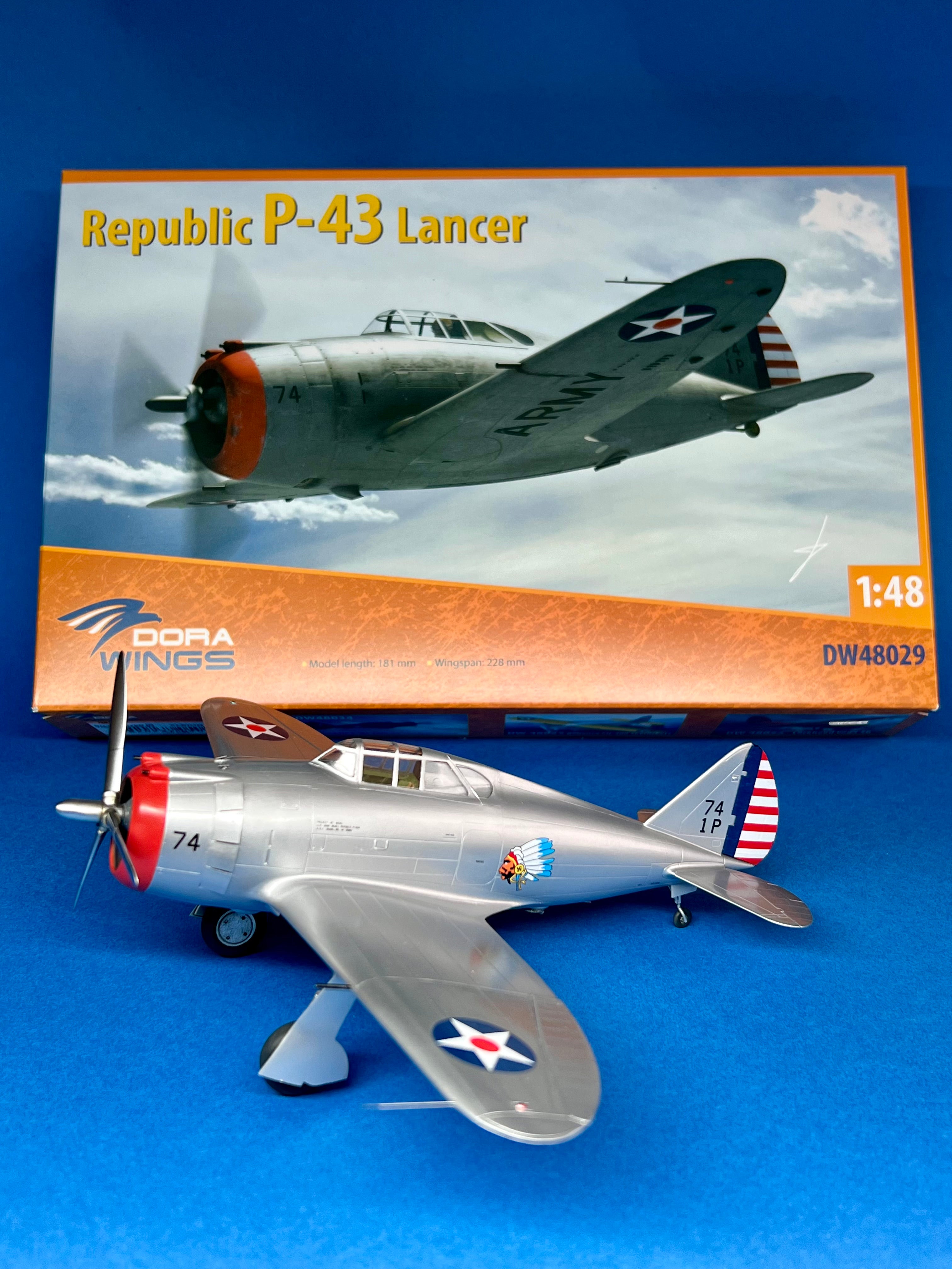 Dora Wings 1/48 P-43 Lancer