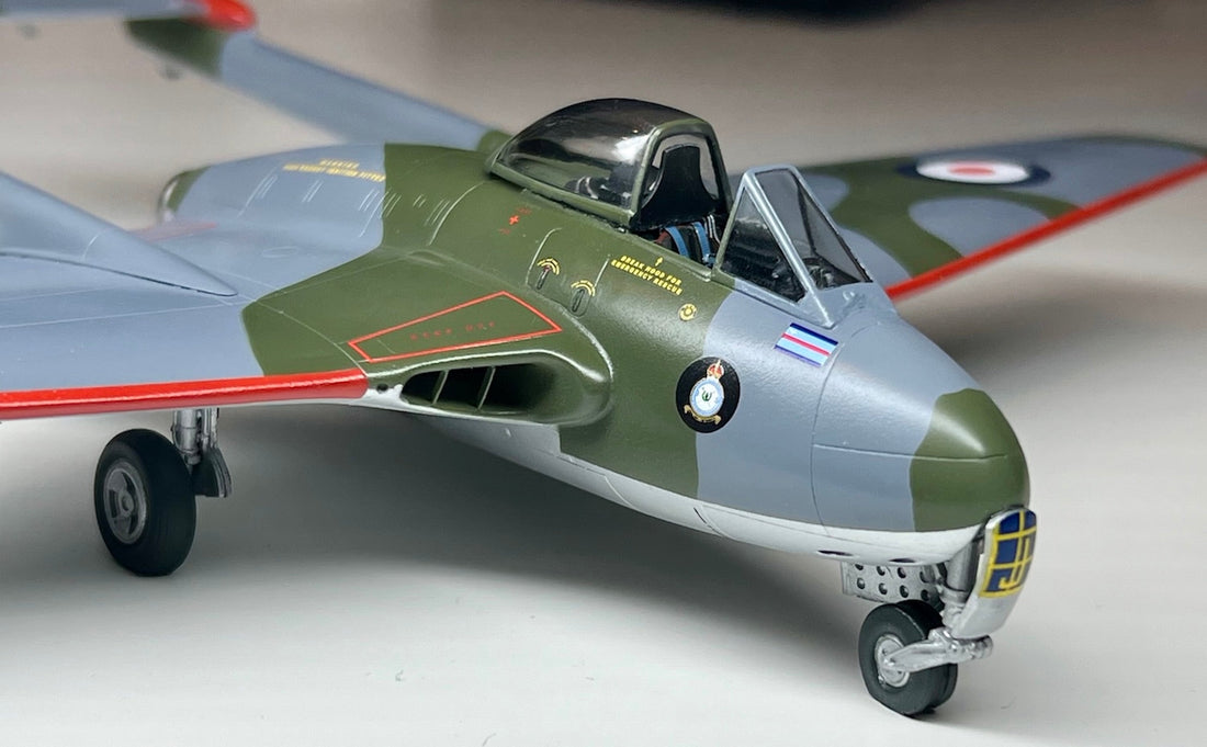 Alley Cat 1/48 Dh Vampire FB.5 612 Sqn County of Aberdeen, RAuxAF. Dyce 1956