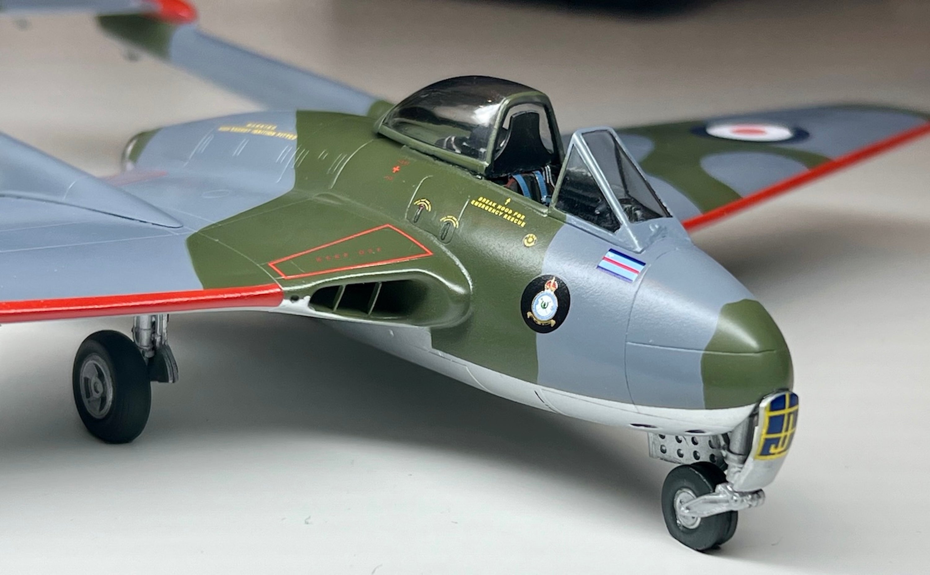 Alley Cat 1/48 Dh Vampire FB.5 612 Sqn County of Aberdeen, RAuxAF. Dyce 1956