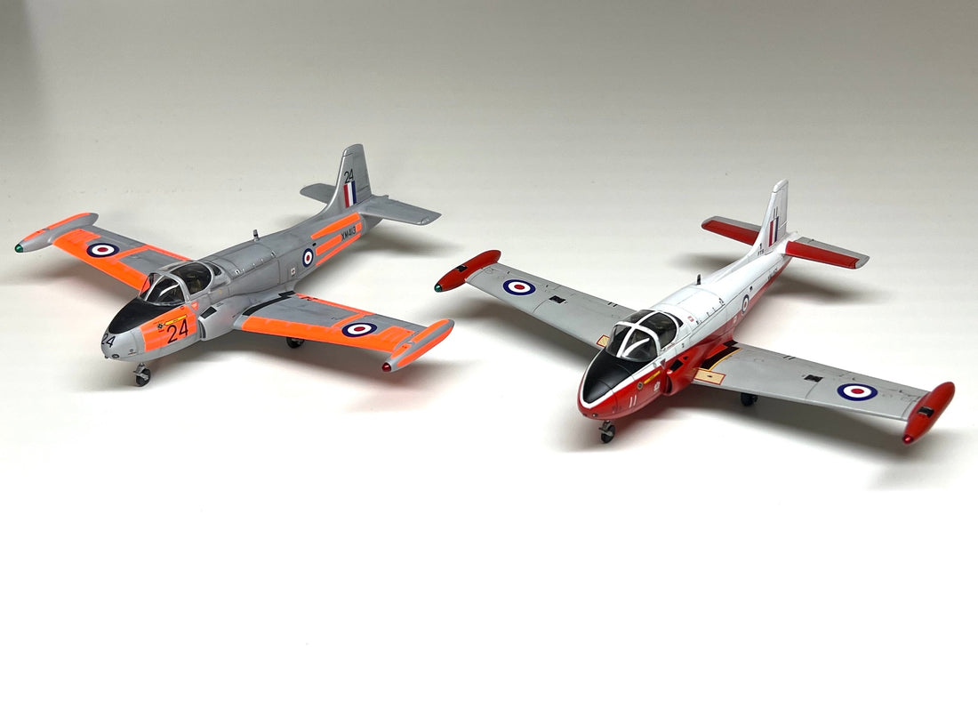 Dual build, Airfix 1/72 Jet Provosts