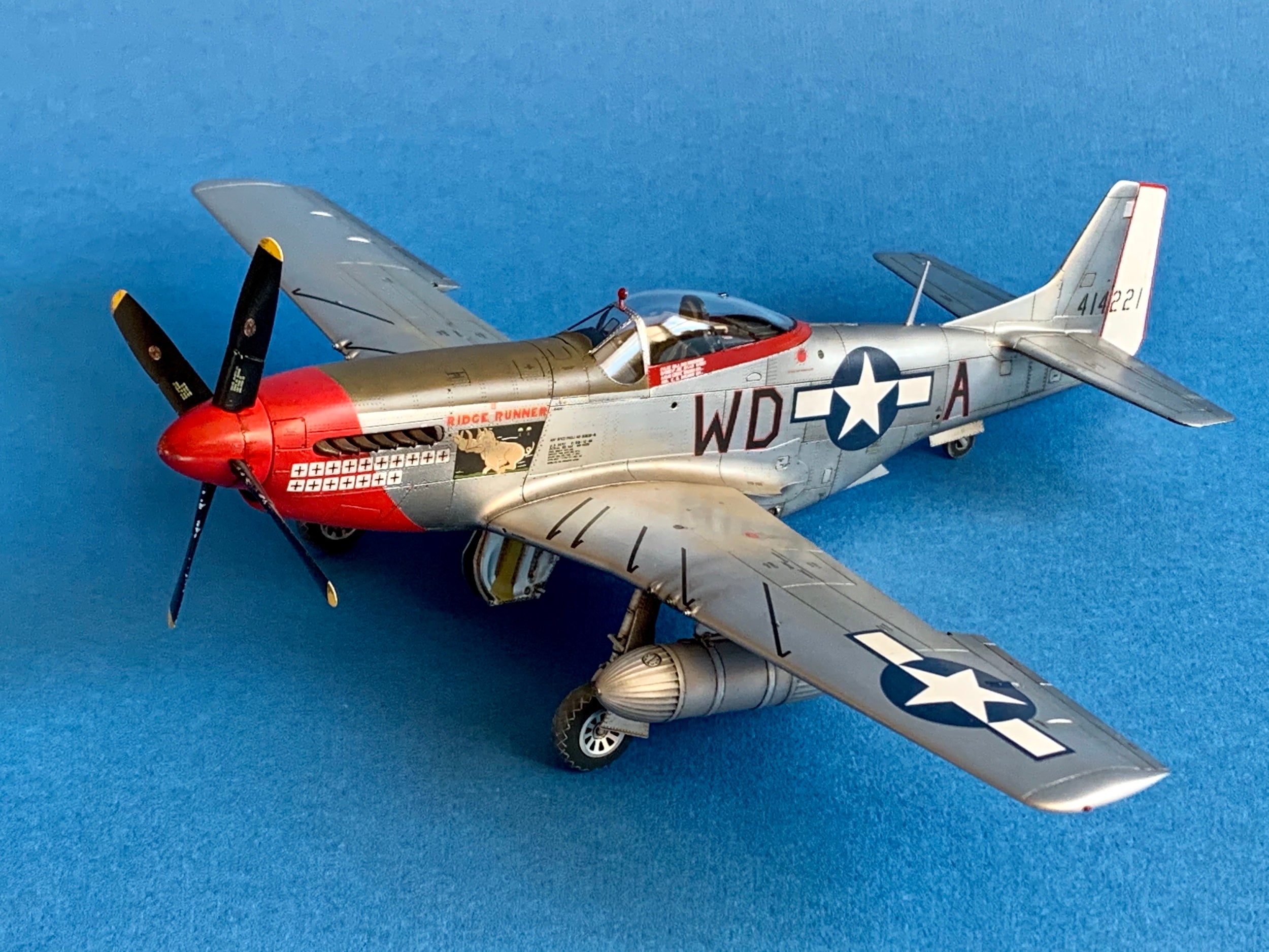 Eduard 1/48 P-51D-10 Mustang, "Ridge Runner" 335th FS, 4th FG, Debden
