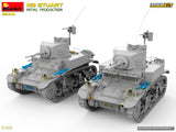 MiniArt 35401 1/35 scale M3 Stuart Initial Production Tank kit with full interior - BlackMike Models