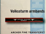 Archer Fine Transfers AR99063 1/35 Volkssturm Armbands Transfers - BlackMike Models