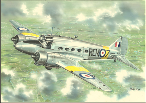 Valom 72165 1/72 scale Avro Anson T.21 RAF Trainer kit - BlackMike Models