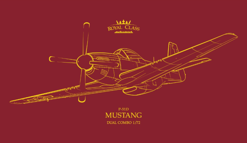 Eduard R0021 1/72 scale Royal Class P-51D Mustang dual combo kit - BlackMike Models
