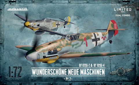 Eduard 2143 1/72 Bf109G-2 & G4 "Wunderschöne Neue Maschinen" Pt.2 kit - BlackMike Models