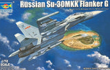 Trumpeter 01659 Su-30MKK Flanker G kit - BlackMike Models