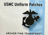 Archer Fine Transfers FG35046 1/35 USMC Uniform patches Transfer set - BlackMike Models