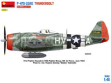 Miniart 48001 1/48 scale P-47D-25RE Thunderbolt Advanced kit markings option 3 - BlackMike Models