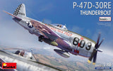 Miniart 48023 1/48 scale P-47D-30RE Thunderbolt Basic Kit - BlackMike Models