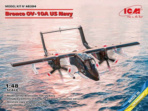 ICM 48304 1/48 scale OV-10A US Navy kit - BlackMike Models
