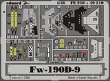 Eduard 49210 1/48 Fw190D-9 Photo-etch set for Tamiya kits - BlackMike Models