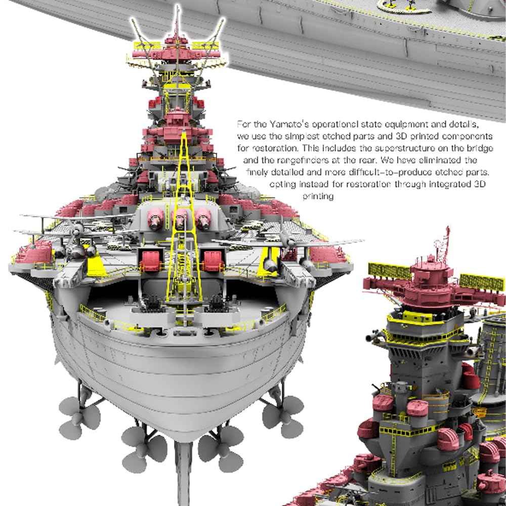 Border Model BS-004 1/350 Yamato IJN Battleship kit