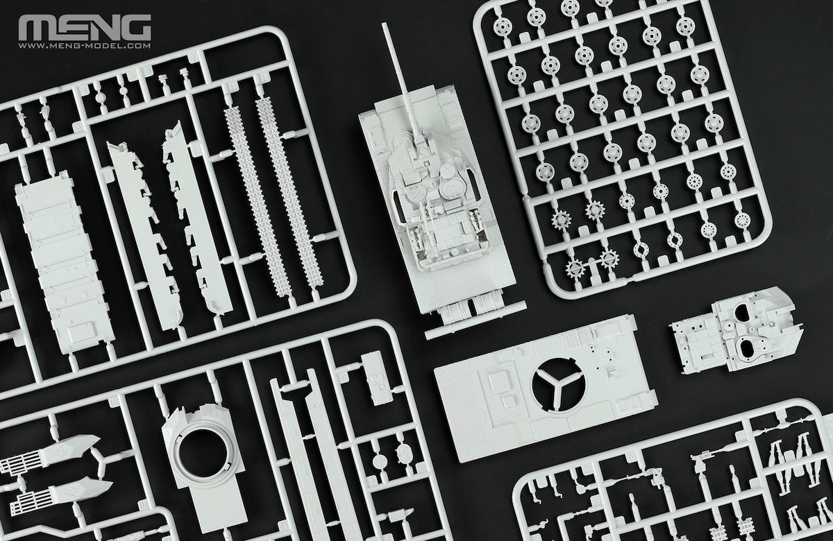 Meng 72-001 1/72 scale ZTQ15 PLA Chinese Light Tank kit 3 - BlackMike Models