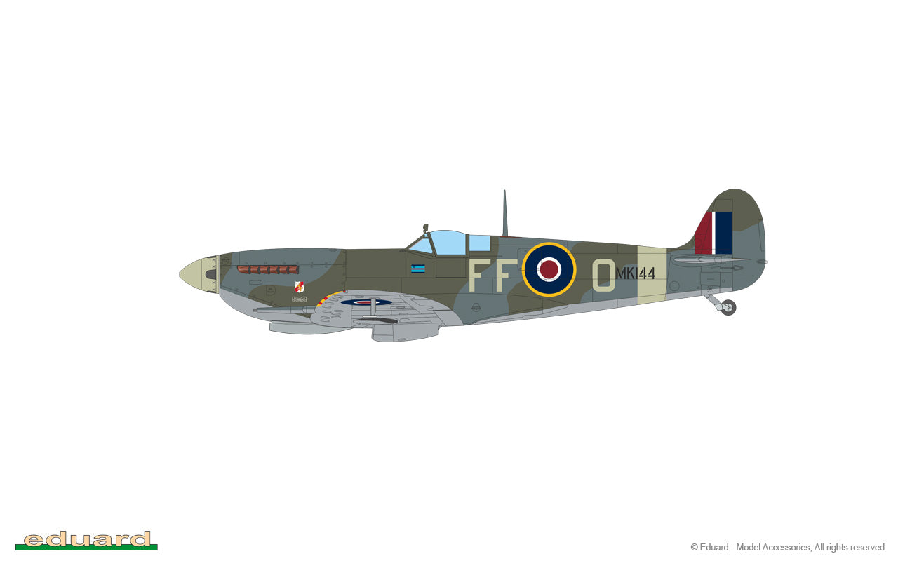 Eduard 7466 1/72 scale Spitfire Mk.IXc Weekend Edition kit - BlackMike Models
