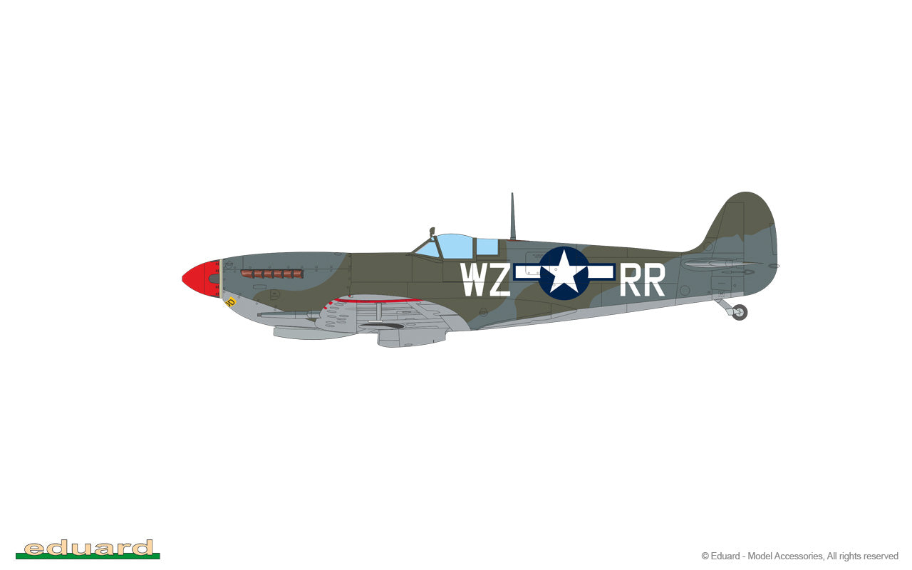 Eduard 7466 1/72 scale Spitfire Mk.IXc Weekend Edition kit - BlackMike Models