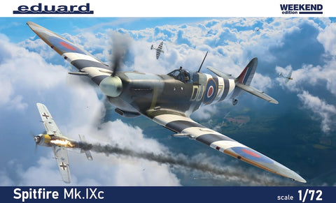 Eduard 7466 1/72 scale Spitfire Mk.IXc Weekend Edition kit - BlackMike Models