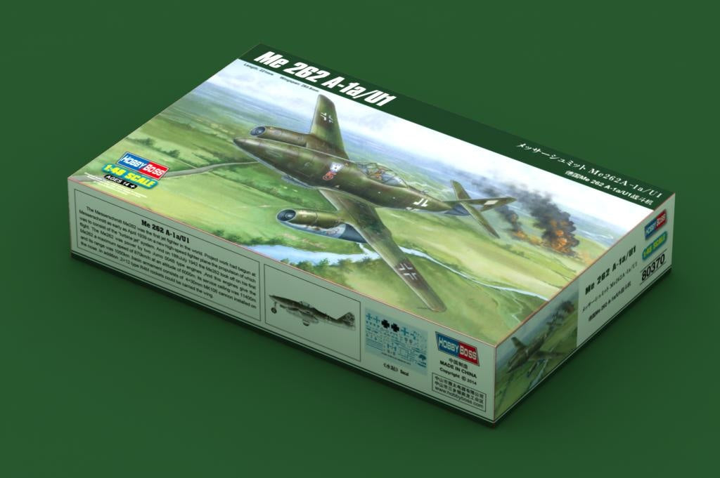 Hobby Boss 80370 1/48 scale Messerschmitt Me262 A-1a/U1 kit - BlackMike Models