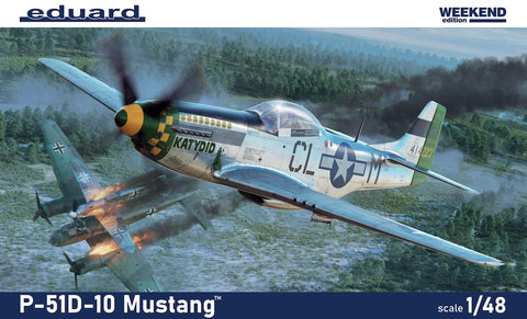 Eduard 84184 1/48 scale P-51D-10 Mustang Weekend Edition kit - BlackMike Models