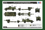 Hobby Boss 85437 1/35 scale M3a1 Late version and 122mm M-30 Howitzer kit decal options - BlackMike Models