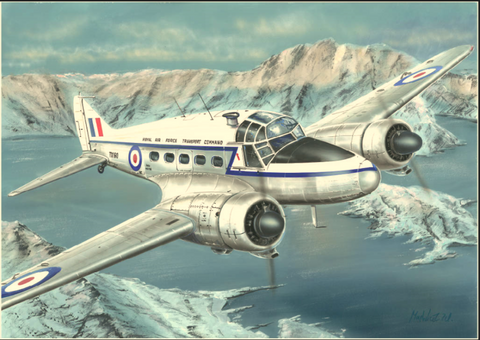 Valom 72164 1/72 scale Avro Anson C.19 RAF Transport kit - BlackMike Models