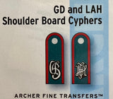 Archer Fine Transfers FG35053 1/35 LAH and GD Shoulder Board cyphers Transfers - BlackMike Models