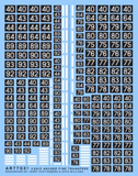 AFT Decals AR77031 1/35 UK & Commonwealth AOS Signs, Summer 1943-Spring 1945 Decal set - BlackMike Models