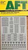 AFT Decals AR77003B 1/35 German ammo box stencils for 75mm long &amp; short unpainted boxes Decal set - BlackMike Models