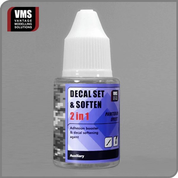 VMS Vantage Modelling Solutions AX09 Decal Set & Soften 30ml - BlackMike Models
