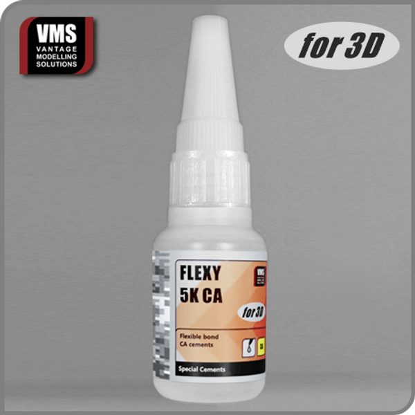 VMS Flexy 5K CA adhesive for 3D parts - BlackMike Models