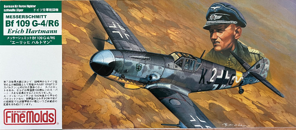 Finemolds Bf109G-4/R6 model box art