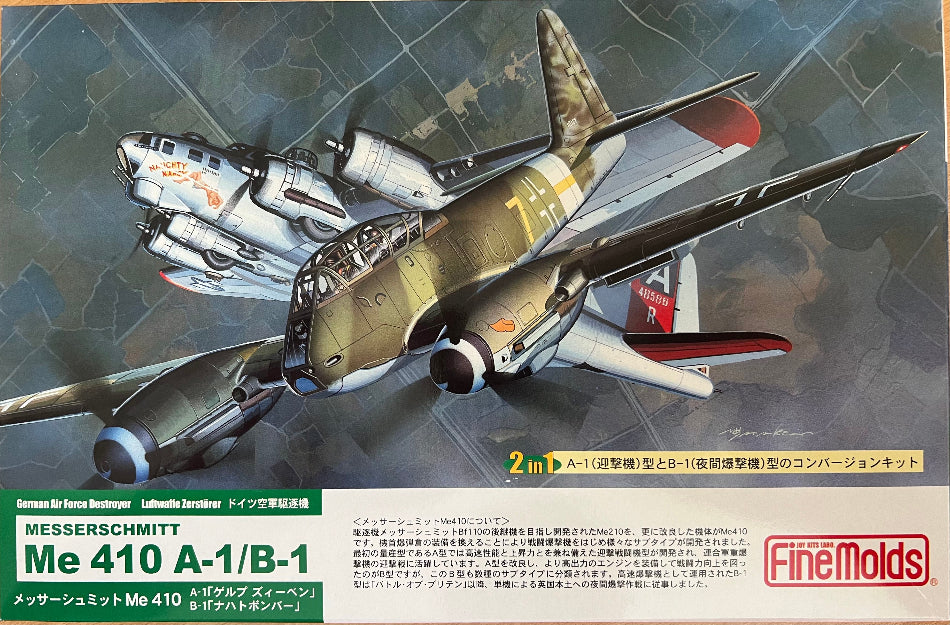 finemolds Me410 model box art