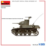 MiniArt 35401 1/35 scale M3 Stuart Initial Production Tank kit decal option 3 - BlackMike Models