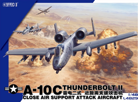 Great Wall Hobby L4829 1/48 scale A-10C Thunderbolt II kit - BlackMike Models
