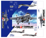Great Wall Hobby L4832 1/48 scale F-14A Tomcat kit box- BlackMike Models 
