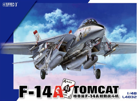 Great Wall Hobby L4832 1/48 scale F-14A Tomcat kit - BlackMike Models 