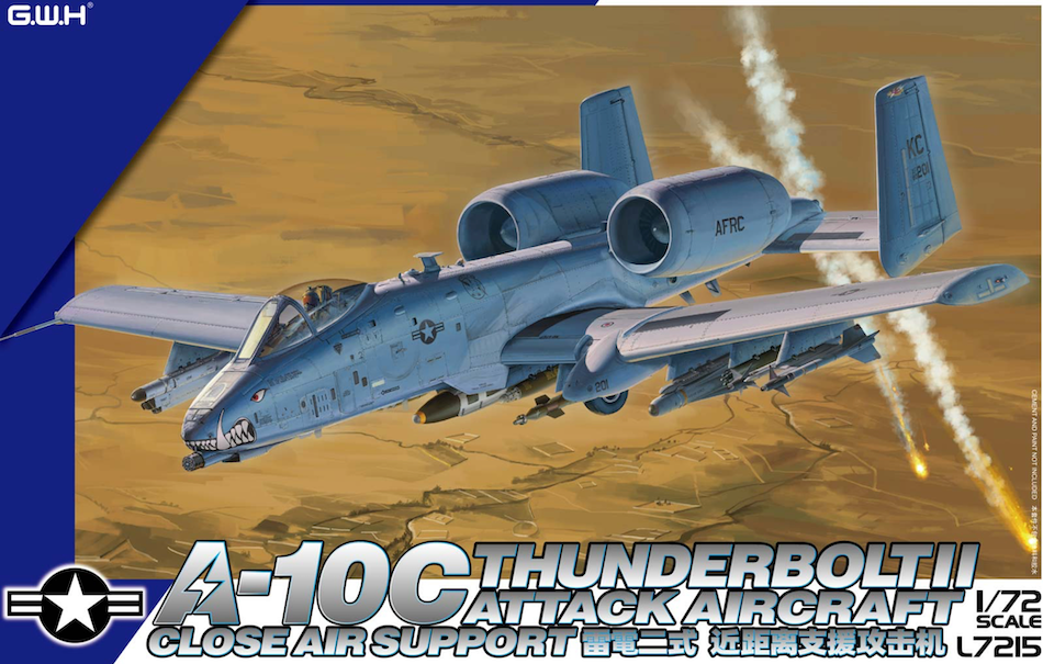 Great Wall Hobby L7215 1/72 A-10C Thunderbolt II kit - BlackMike Models
