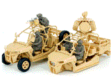 Magic Factory 7502 1/35 MRZR D4 Crew Set (for Magic Factory 2005 kit) - BlackMike Models