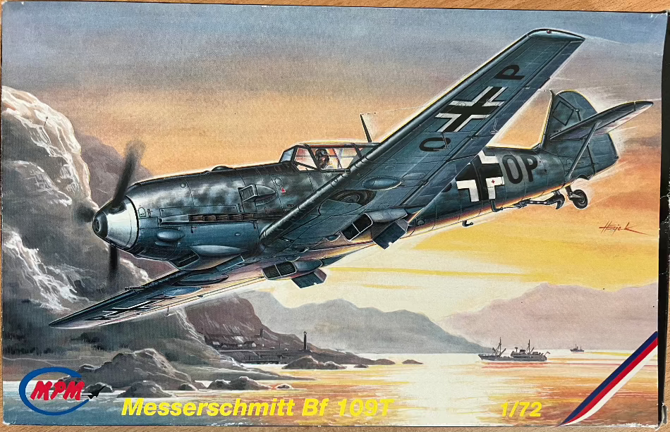 MPM 72132 1/72 Messerschmitt Bf109T Upgrade kit (Pre-Owned) - BlackMike Models