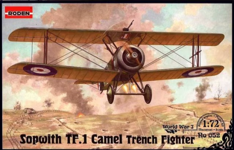 Roden R052 1/72 scale Sopwith TF.1 Camel Trench Fighter - BlackMike Models