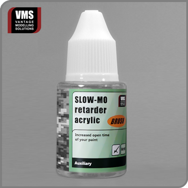 VMS Vantage Modelling Solutions AX02 Slow-Mo retarder acrylic (Brush) 30ml - BlackMike Models